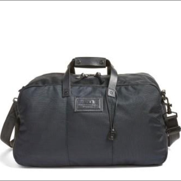 Men's Blue Croc Embossed Ballistic Nylon DuffelBag - Picture 5 of 6